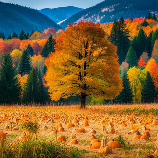 autumn, foliage, colors, golden hour, nature, landscape, impressionism, warm tones, atmospheric, tranquility, fall, season, harvest, harvest moon, misty, earthy, rustic, vibrant, cozy, nostalgic, picturesque, serenity, solitude, melancholy, fall foliage, golden sunlight, misty mornings, pumpkin patches, cozy sweaters, crisp air, changing leaves, bonfire gatherings