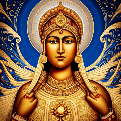 iconography, importance, representation, power, spirituality, ritual, ancient civilizations, gold, religious art, mythology