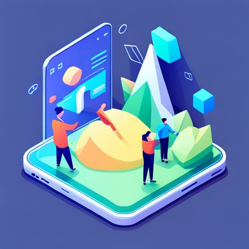 Low poly, geometric shapes, news broadcasting, artificial intelligence, signal transmission, mobile app, icon design, technology, polygonal 3D modelling, communication, interface design
