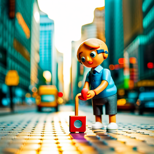 new toys, pjmarks, contemporary, vibrant colors, dynamic composition, toy photography, playful, imaginative, surreal, whimsical, pop art, textured surfaces, miniature world, childhood nostalgia, modern technology, futuristic, interactive toys, augmented reality