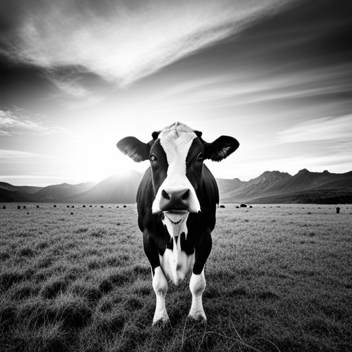 dairy, tab, brand, lactase, cow, black and white photographic