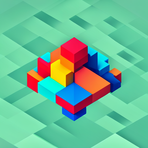 geometry, abstract, polygons, minimalism, digital, 3D, isometric, angular, shapes, vibrant, color, modern, contemporary, symmetry, clean, lines