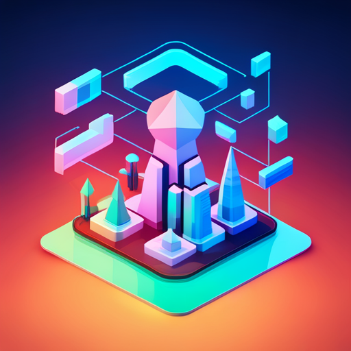 low-poly, news, artificial intelligence, signals, app icon, geometric shapes, technology, digital art