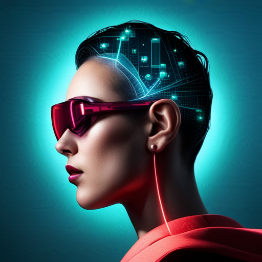 artificial intelligence, machine learning, cybernetics, interconnectivity, sleek design, holographic interfaces, futuristic architecture, neon lights, dystopian society, microchips, virtual reality, augmented reality, code, quantum computing