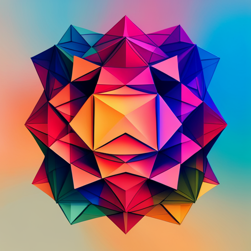 geometric shapes, vector art, generative design, digital art, low poly modeling, exploration, abstract, minimalism, iconography