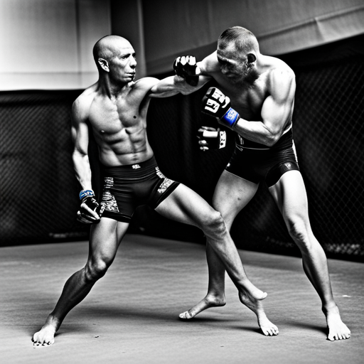 cage fighting, martial arts, brazilian jiu-jitsu, punching, grappling, takedowns, ground and pound, octagon, UFC, GSP