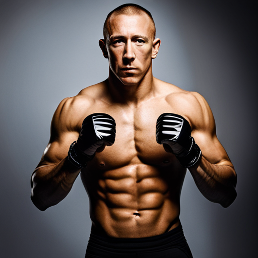 Georges St-Pierre, MMA fighting, grappling, striking, octagon, power, agility, strength, strategy, mental toughness, discipline, sweat, blood, intensity, adrenaline, championship, legacy, legacy, legacy