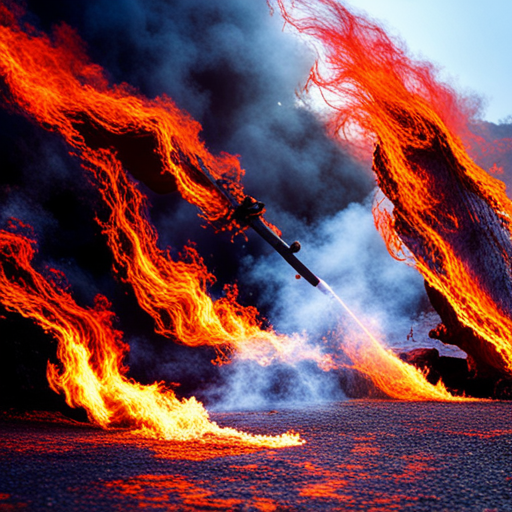Burning passion, Fury, Heat, Flames, Blaze, Inferno, Red, Orange, Yellow, Smoke, Combustion, Fahrenheit, Wildfire, Bonfire, Arson, Firefighting, Firewalking, Firebreathing, Fireproof, Blaze of Glory, Dragon's Breath