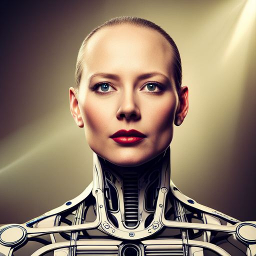 cyberpunk, futuristic, dystopian, rebellion, artificial intelligence, technology, neon lights, data streams, hacking, machine learning, code, robotics, androids, virtual reality