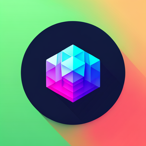 Low polygon, vector art, AI, signal transmission, noise reduction, mobile app icon, Dribbble