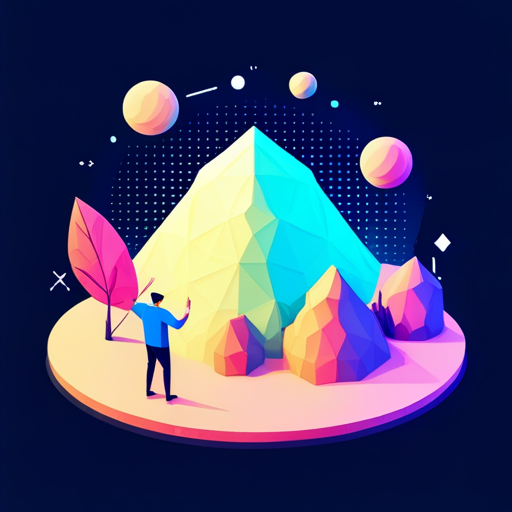 Low-Poly, News, Artificial Intelligence, Signal, Geometric Shapes, Technology