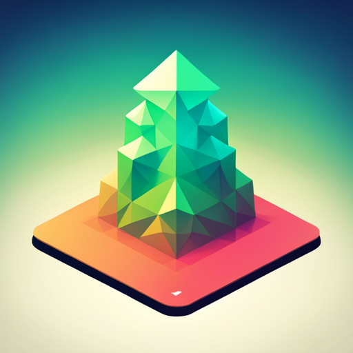 Low polygon, vector illustration, artificial intelligence, signal processing, noise reduction, mobile application icon, Dribbble design